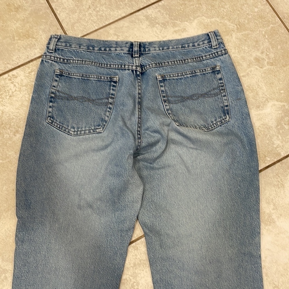 Vintage Y2K No Boundaries Low Rise Side Slit Flare Jeans 15 - Picture 7 of 9